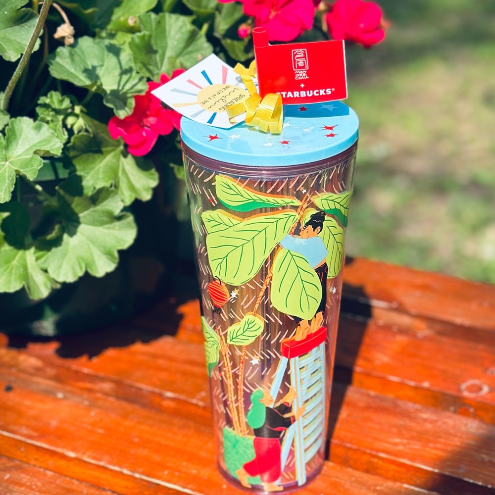 NEW NOS Starbucks Collab X Monyee Chau Chinese American Artist “Summer Jungle”